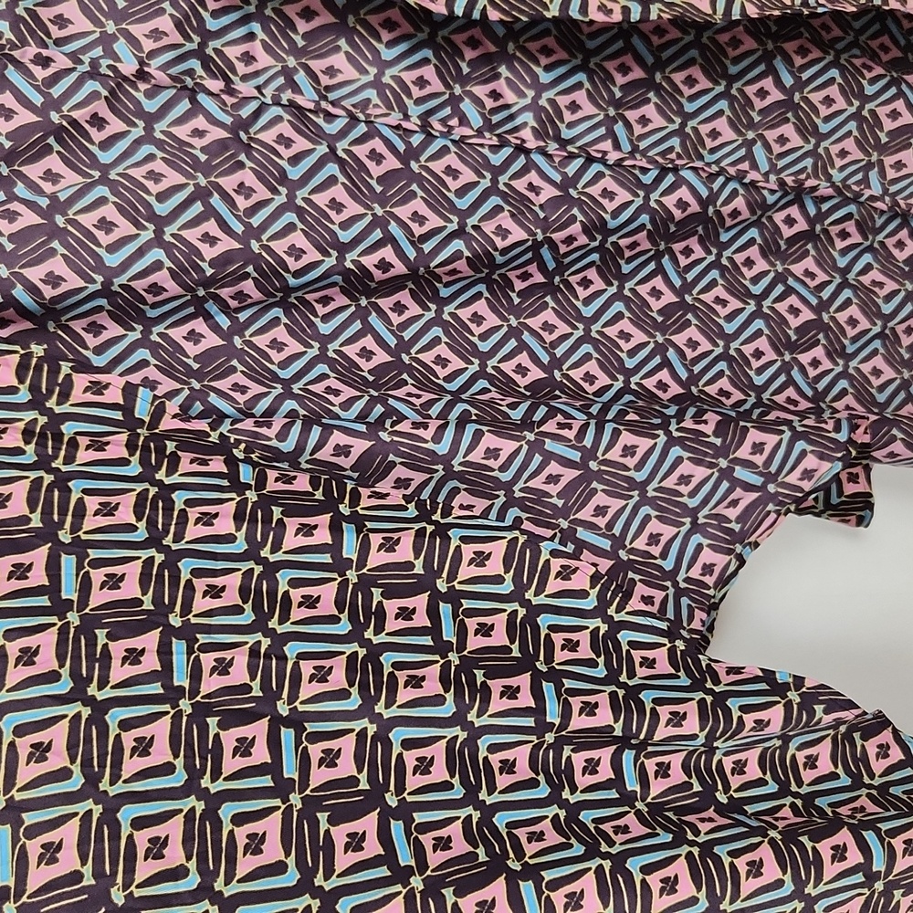 Zara Silky Shawl Cape Poncho Cover Up Vacation Beach - Picture 6 of 14